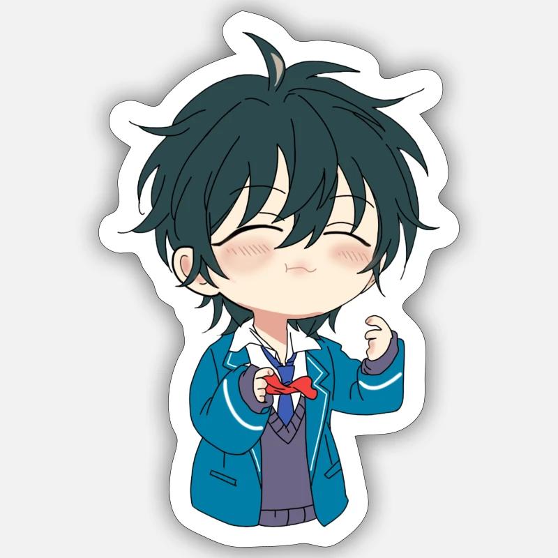 Anime - Sticker size S (10 x 10 cm) - white matte