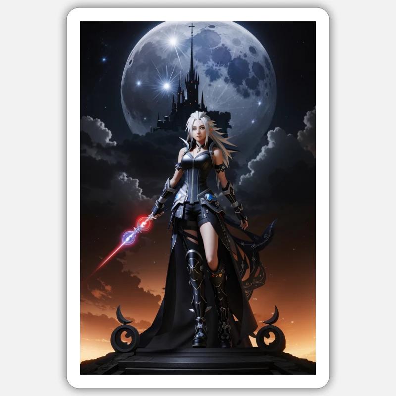 AI 3D Version 53 Sticker Größe S (10 x 10 cm)