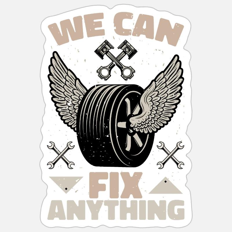 Sticker Größe S (10 x 10 cm) -
