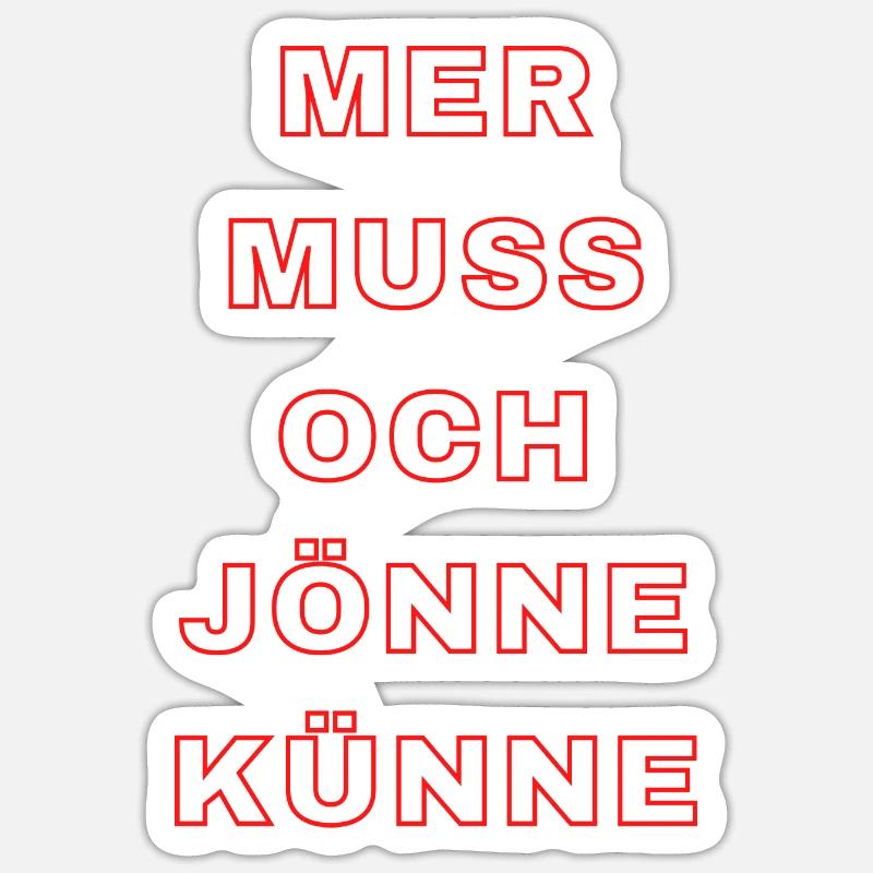 Sticker Größe S (10 x 10 cm) - 