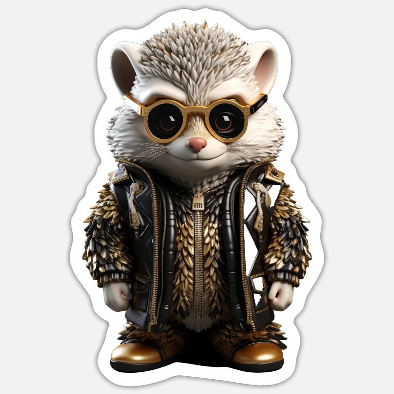 Sticker taille S (10 x 10 cm) - 