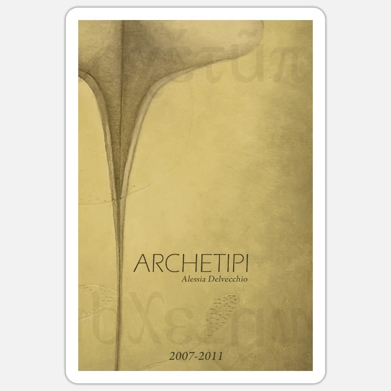 Cover archetypes Sticker size S (10 x 10 cm)