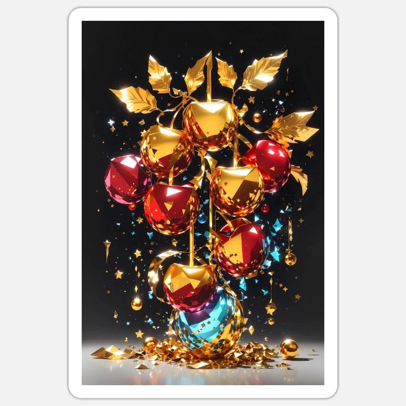 Sticker Größe S (10 x 10 cm) - 