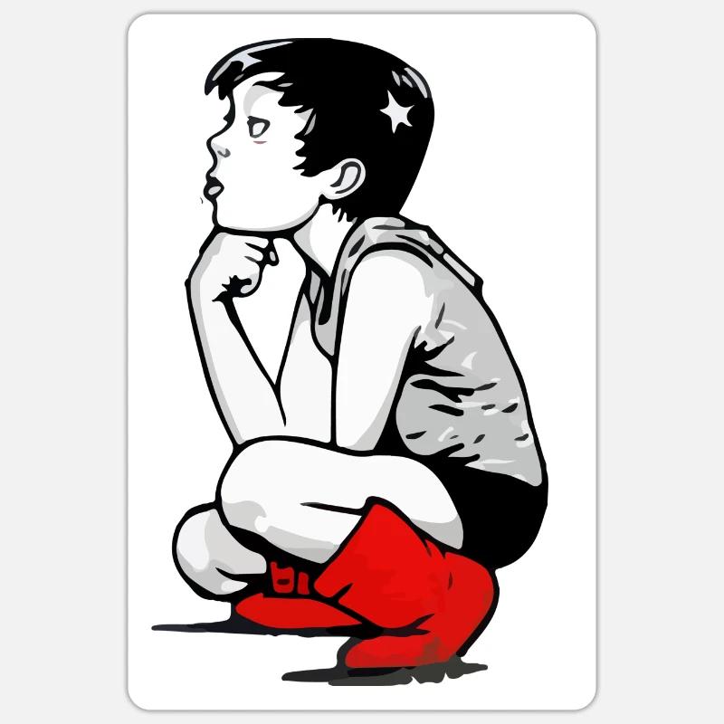 Sticker taille S (10 x 10 cm) - 