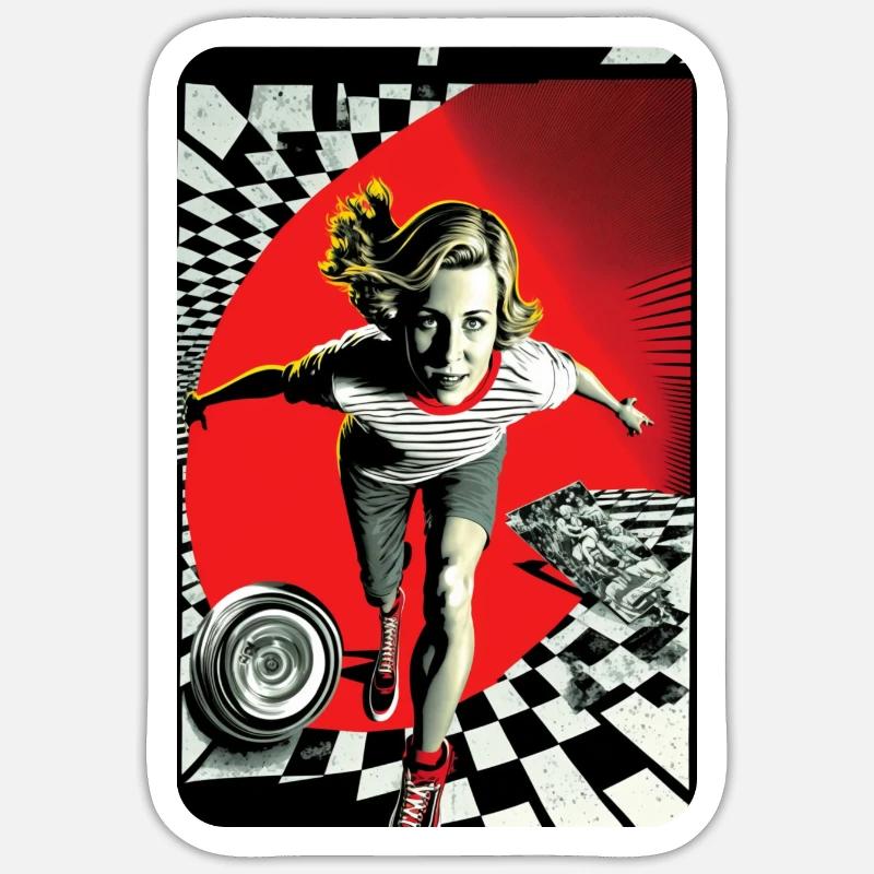 Sticker Größe S (10 x 10 cm) - 