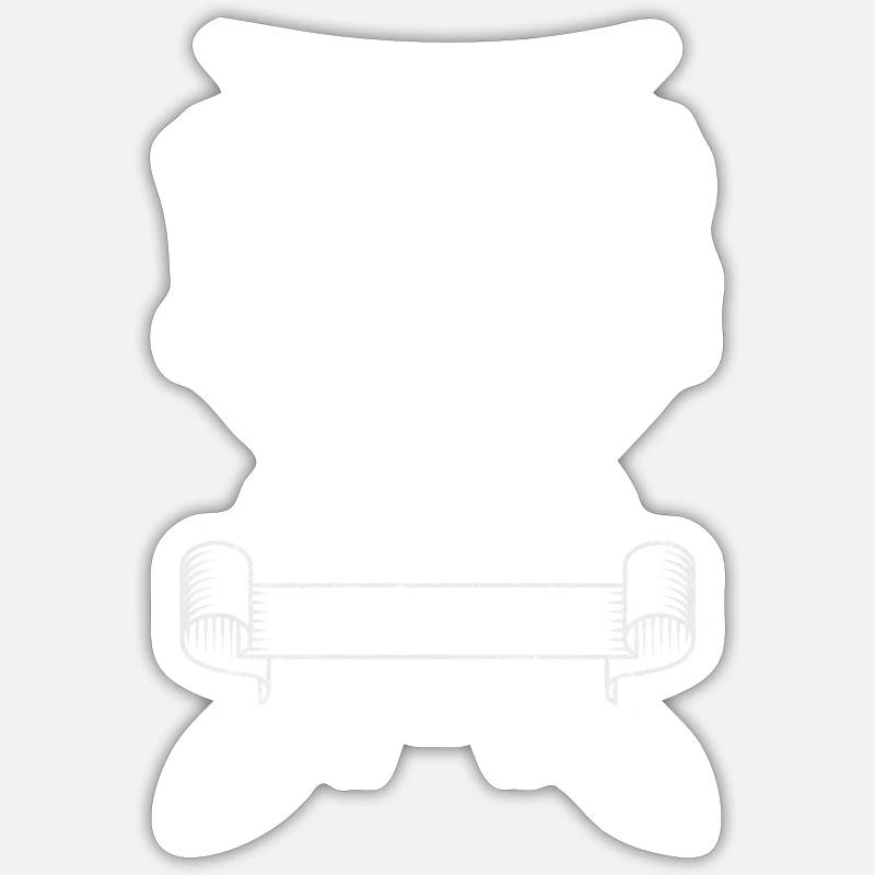 Schwertkämpfer Kampf Samurai Sieg Sticker Größe S (10 x 10 cm)
