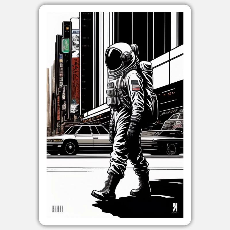 Sticker taille S (10 x 10 cm) - 