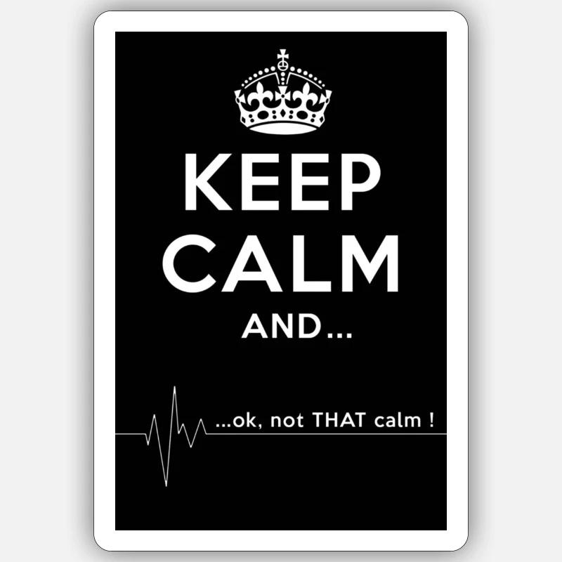 Keep Calm Promo Sticker size S (10 x 10 cm)