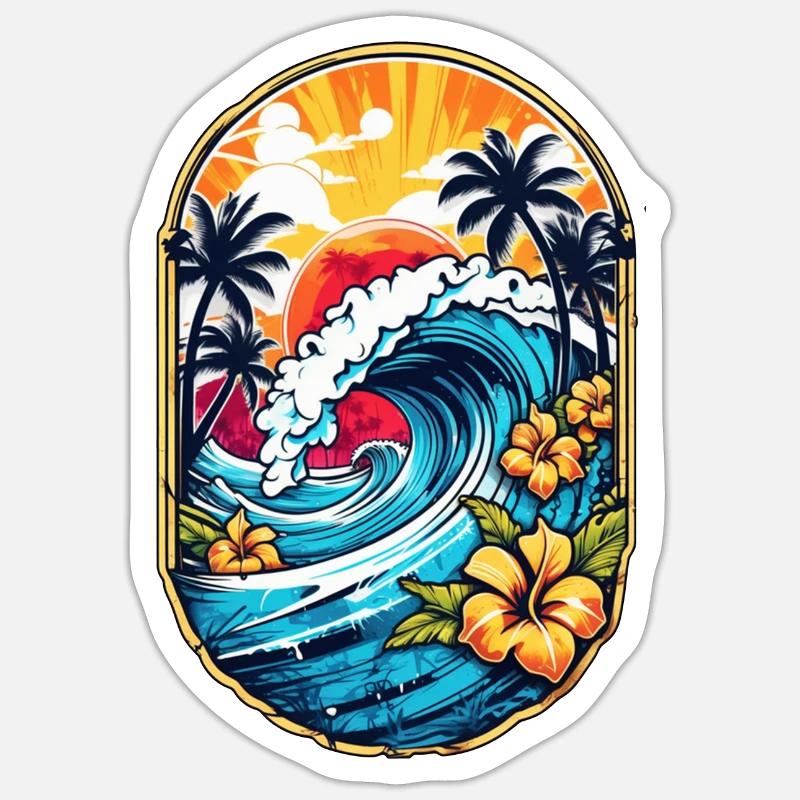 Sticker taille S (10 x 10 cm) -