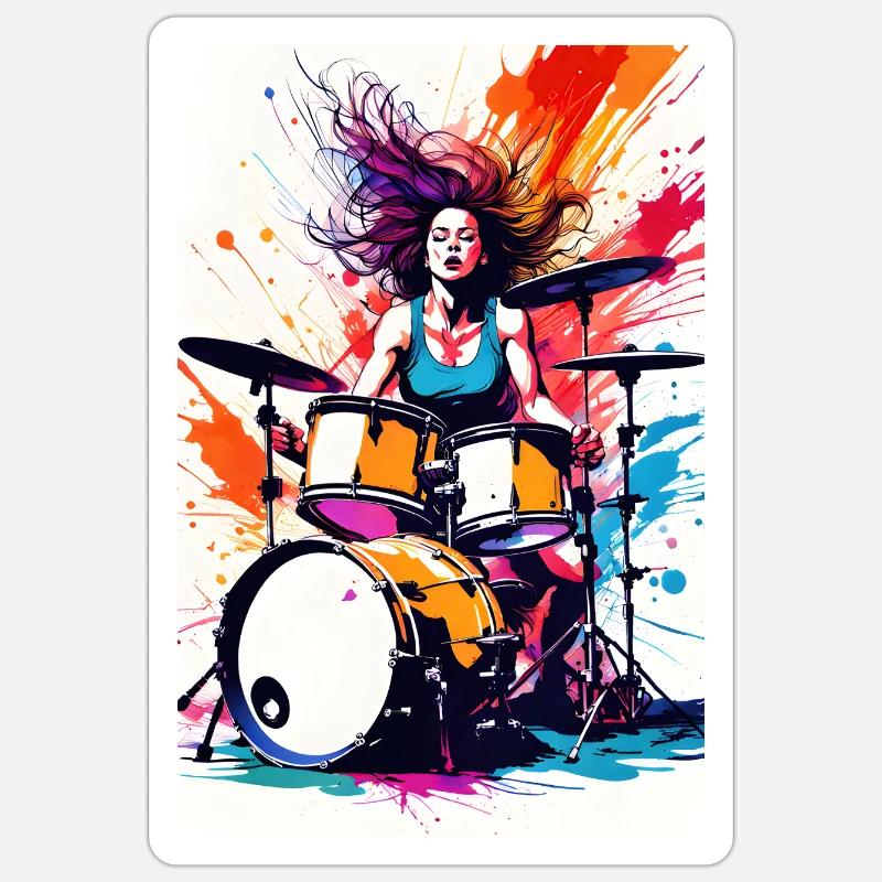 Sticker størrelse S (10 x 10 cm) - 