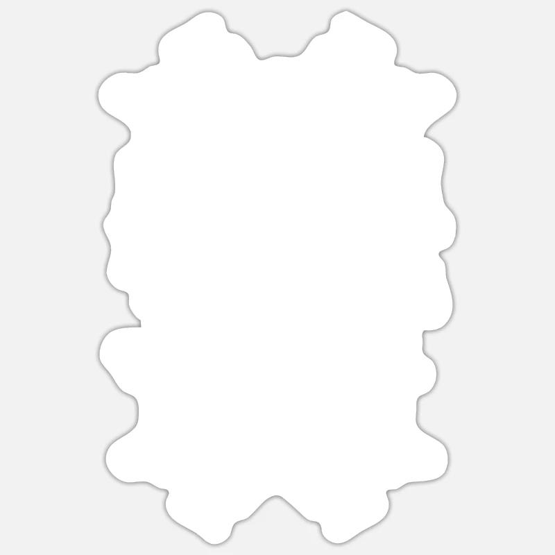 Bachelor Mathias - Sticker Größe S (10 x 10 cm) - Mattweiß
