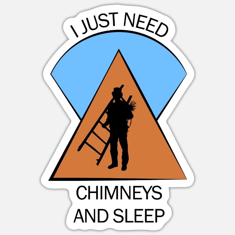 Ramoneur Ramoneur Ramoneur - Sticker taille S (10 x 10 cm) - blanc mat