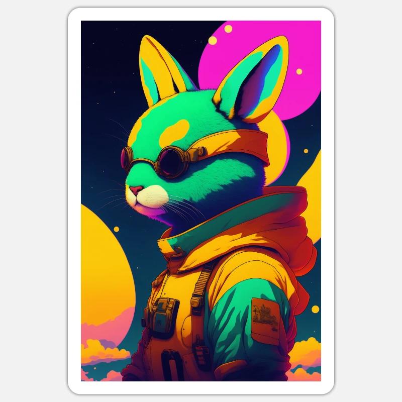 Sticker Größe S (10 x 10 cm) - 