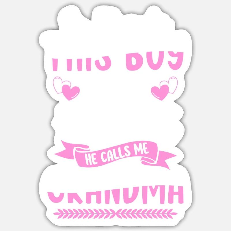 Opa Großmutter Sticker Größe S (10 x 10 cm)