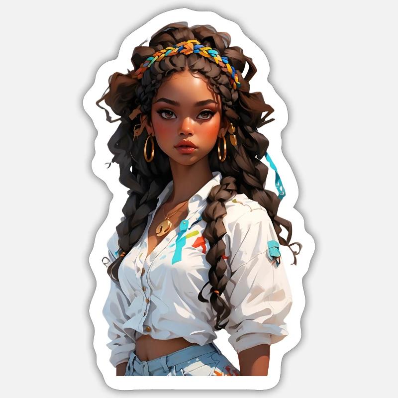 Sticker taille S (10 x 10 cm) - 