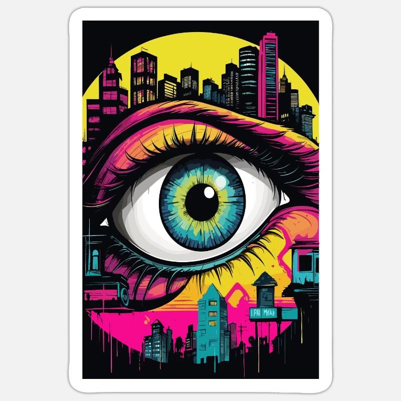 Sticker taille S (10 x 10 cm) - 