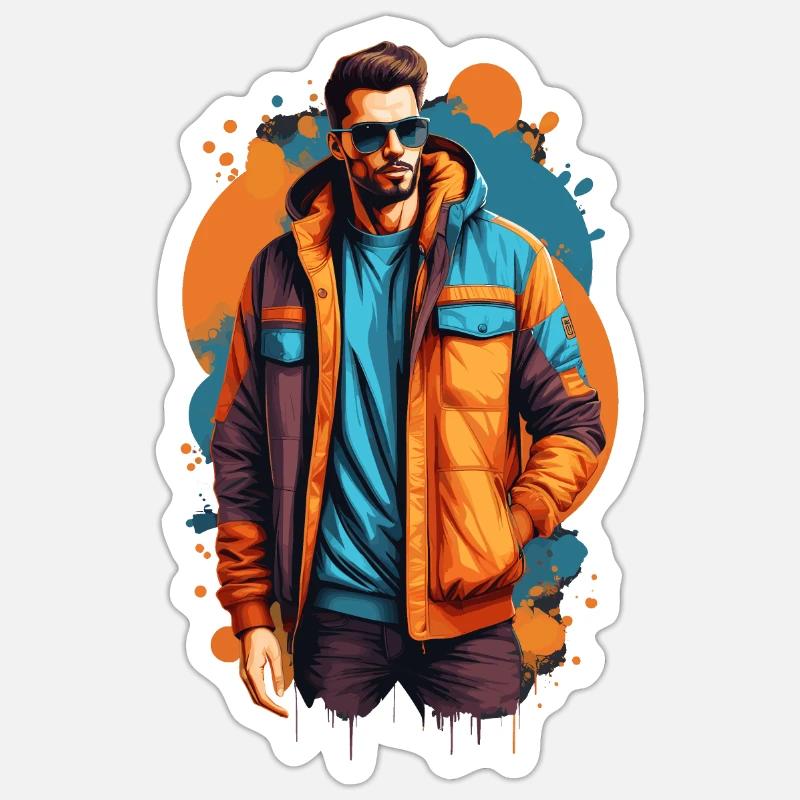 Sticker taille S (10 x 10 cm) - 