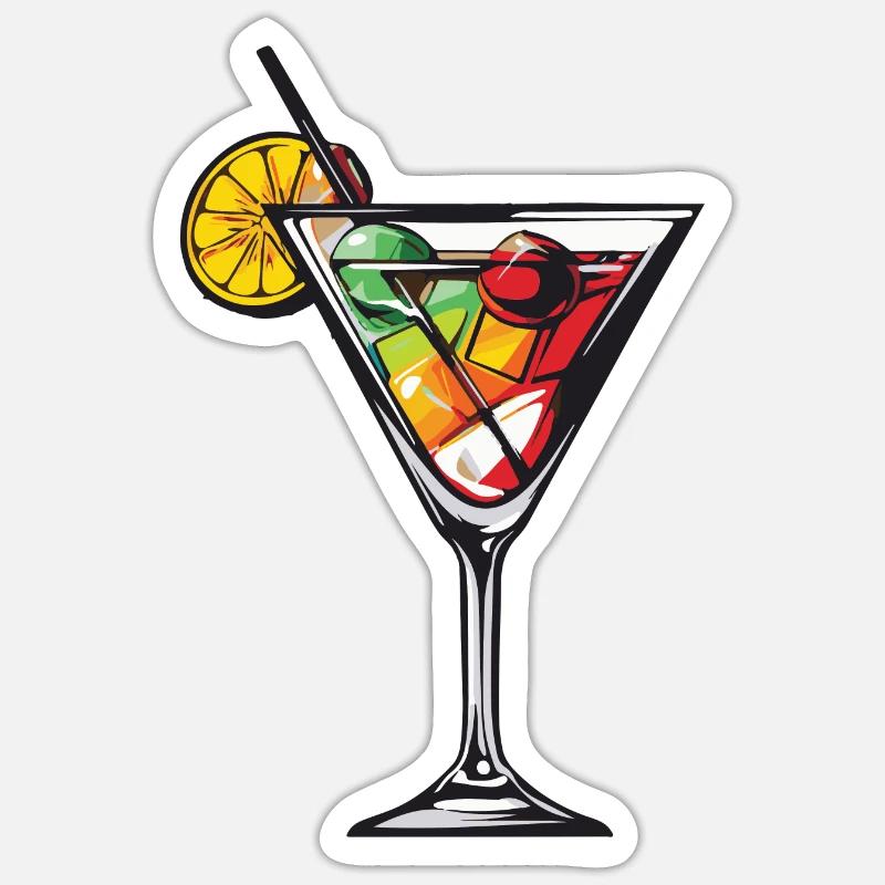 Lemonade Drink Sticker size S (10 x 10 cm)