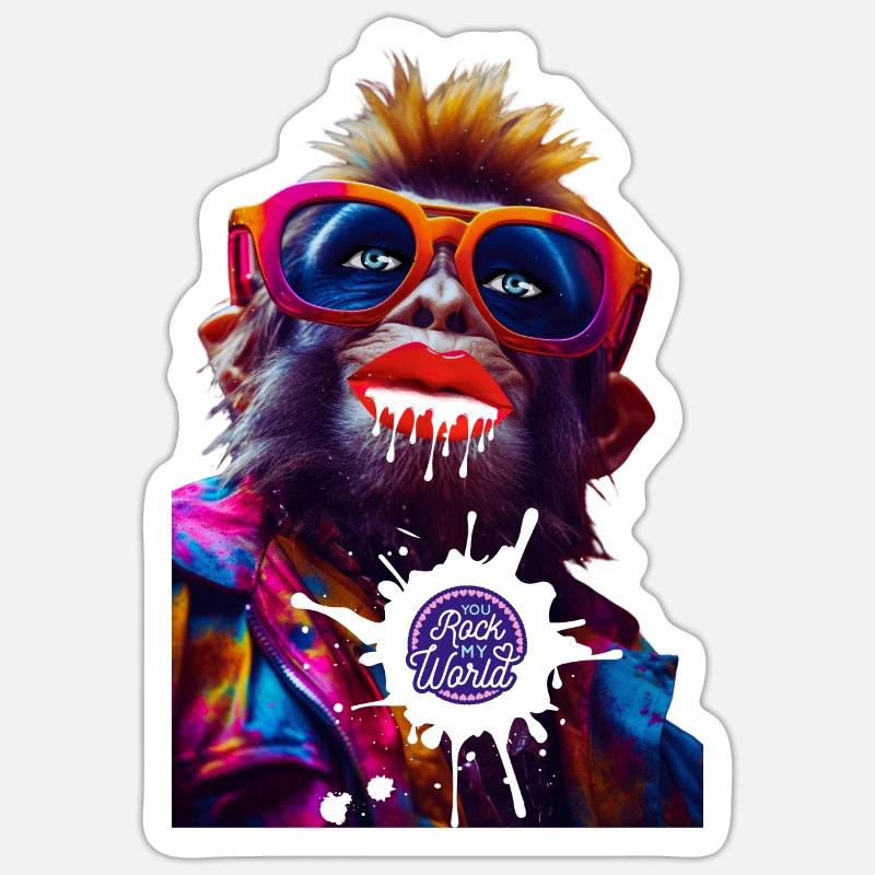 Sticker taille S (10 x 10 cm) - 