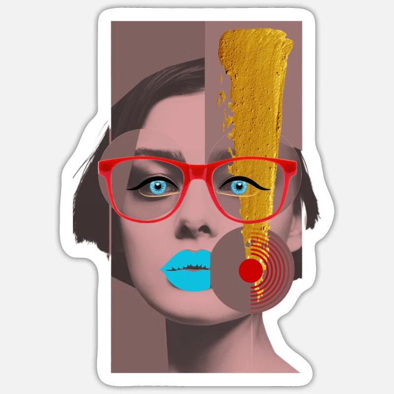 Sticker Größe S (10 x 10 cm) - 