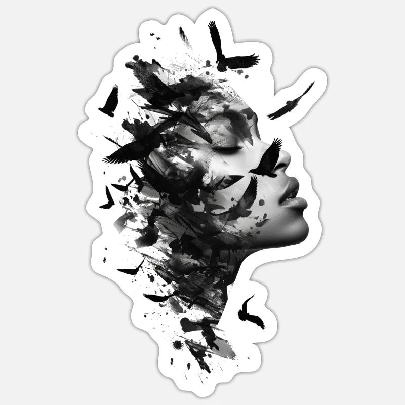 Sticker Größe S (10 x 10 cm) - 