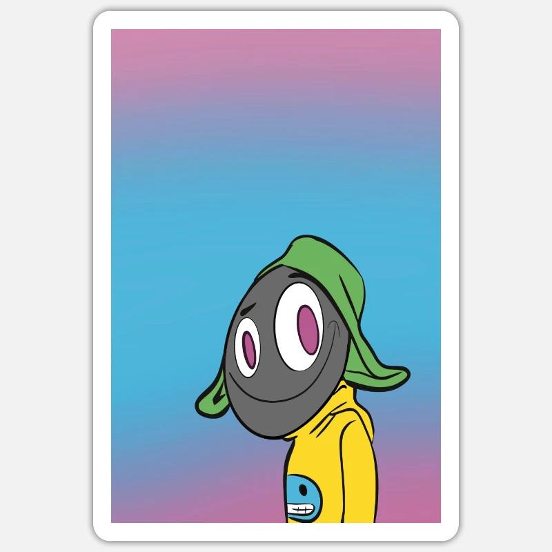 Sticker size S (10 x 10 cm) - 