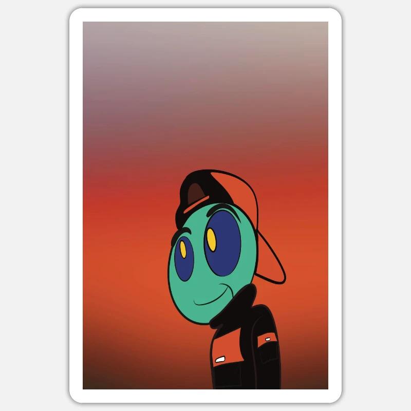 Sticker taille S (10 x 10 cm) - 