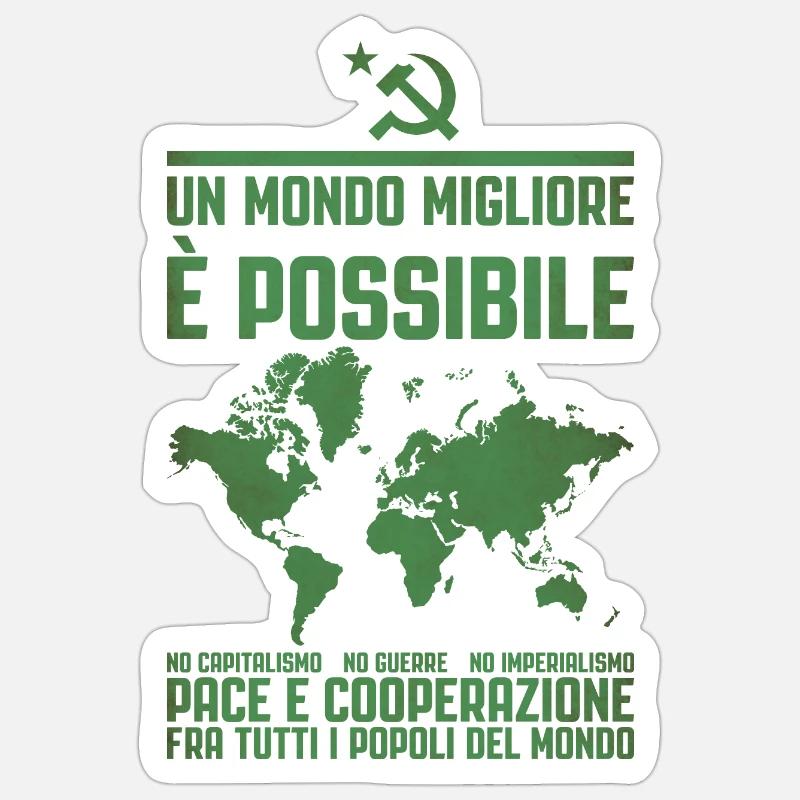 A Better World 2 Sticker size S (10 x 10 cm)