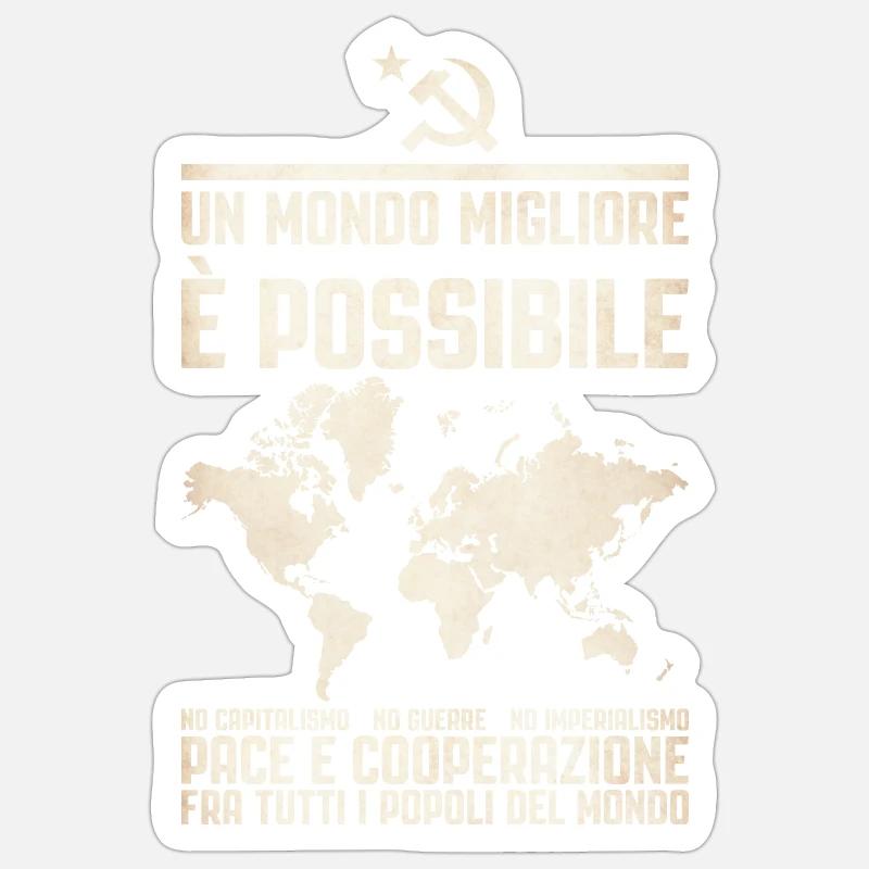 A Better World 2 Sticker size S (10 x 10 cm)