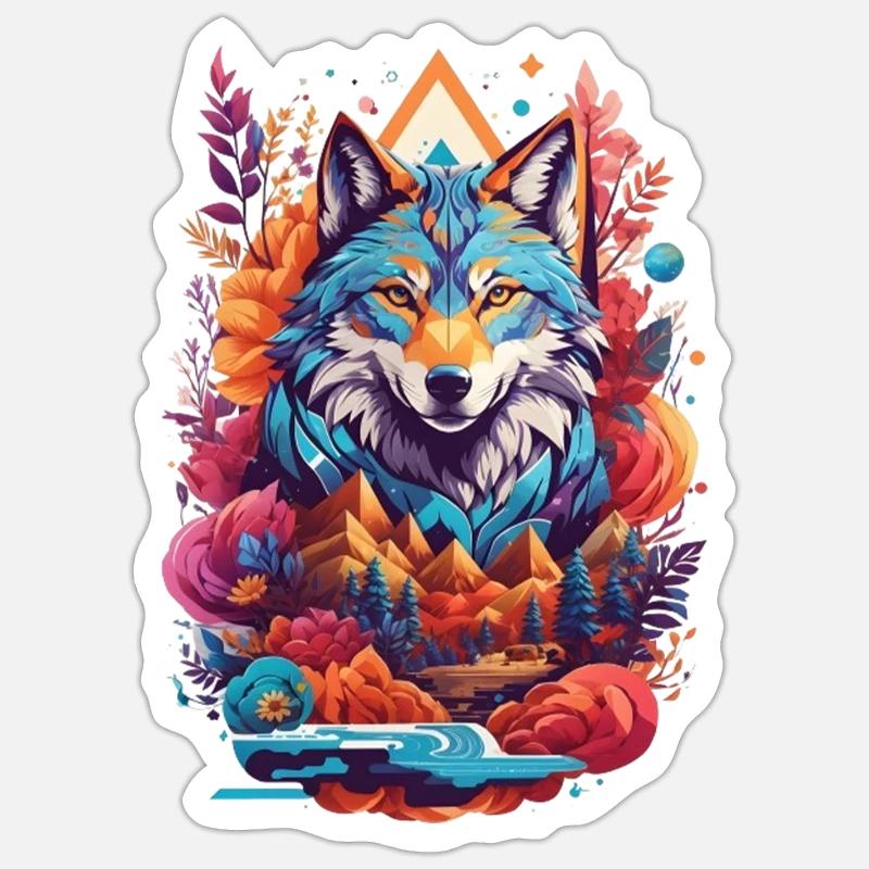 Sticker Größe S (10 x 10 cm) - 