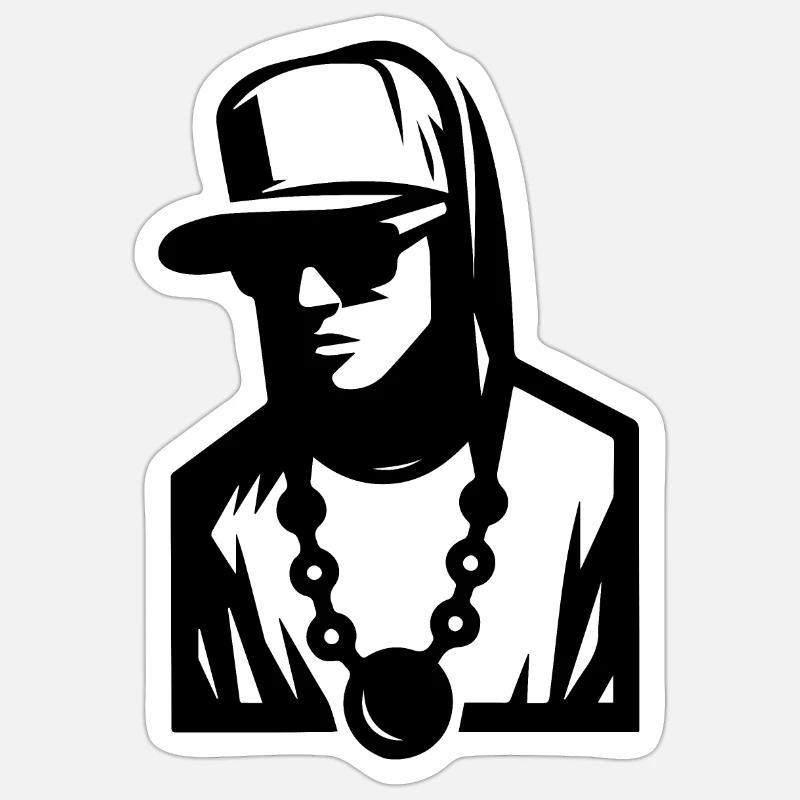 Sticker Größe S (10 x 10 cm) - 