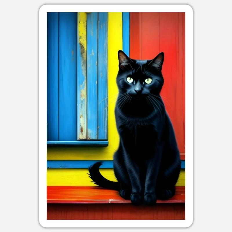 Sticker taille S (10 x 10 cm) - 