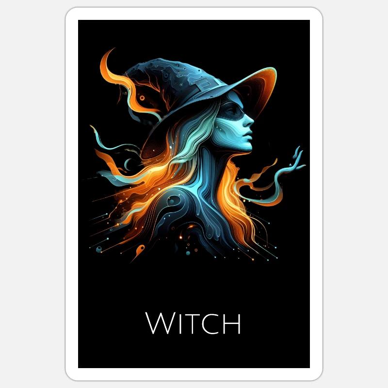 Witch | Archetype Sticker size S (10 x 10 cm)