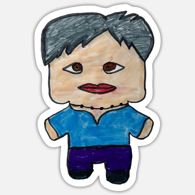 Sticker taille S (10 x 10 cm) - 