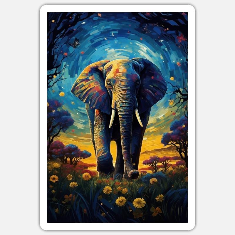 Sticker Größe S (10 x 10 cm) - 