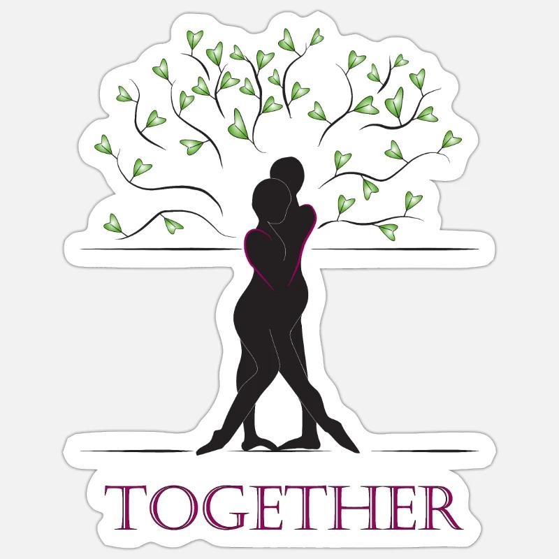 Sticker Größe S (10 x 10 cm) - 
