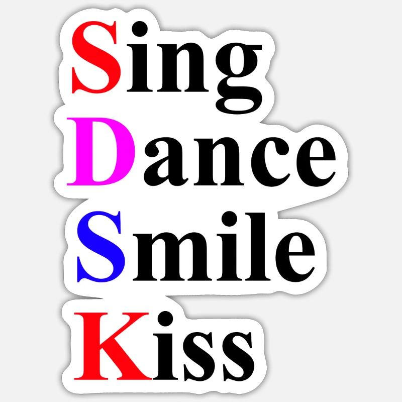 Sticker taille S (10 x 10 cm) - 