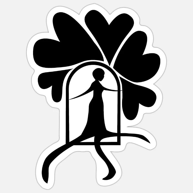 Sticker Größe S (10 x 10 cm) - 