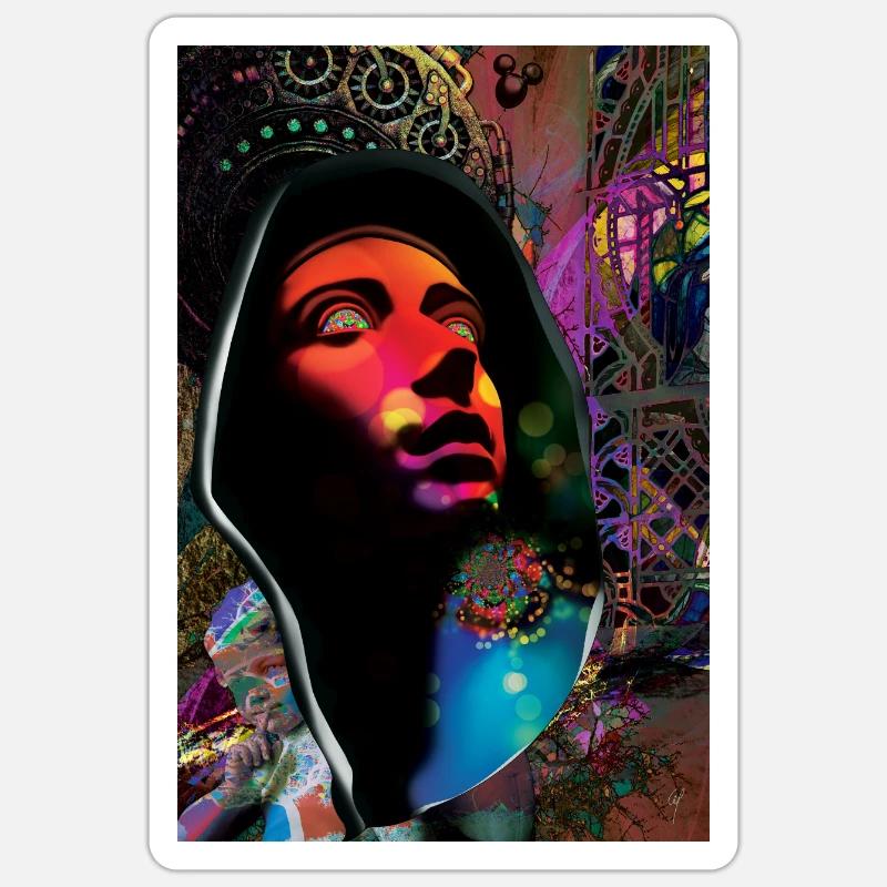 Sticker taille S (10 x 10 cm) - 