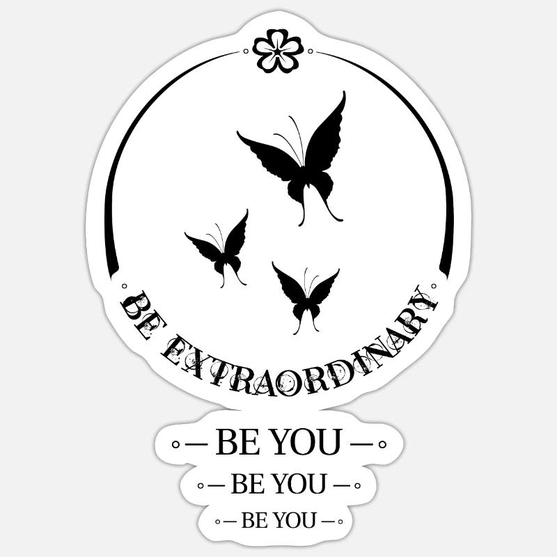 Soyez vous-même Sticker taille S (10 x 10 cm)