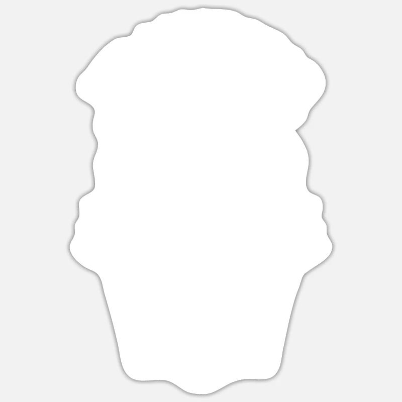 Monkey - Affe - Meine Vorfahren waren nerds Sticker Größe S (10 x 10 cm)