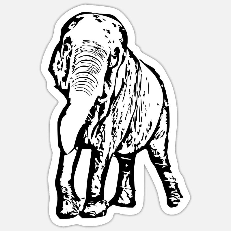 Sticker Größe S (10 x 10 cm) - 