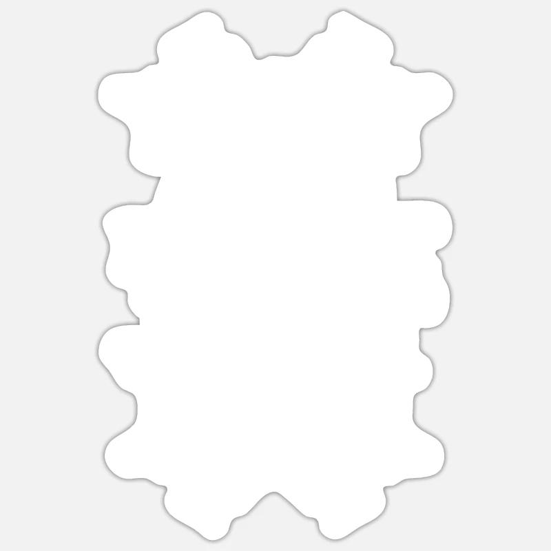 Bachelor Aspen - Sticker Größe S (10 x 10 cm) - Mattweiß
