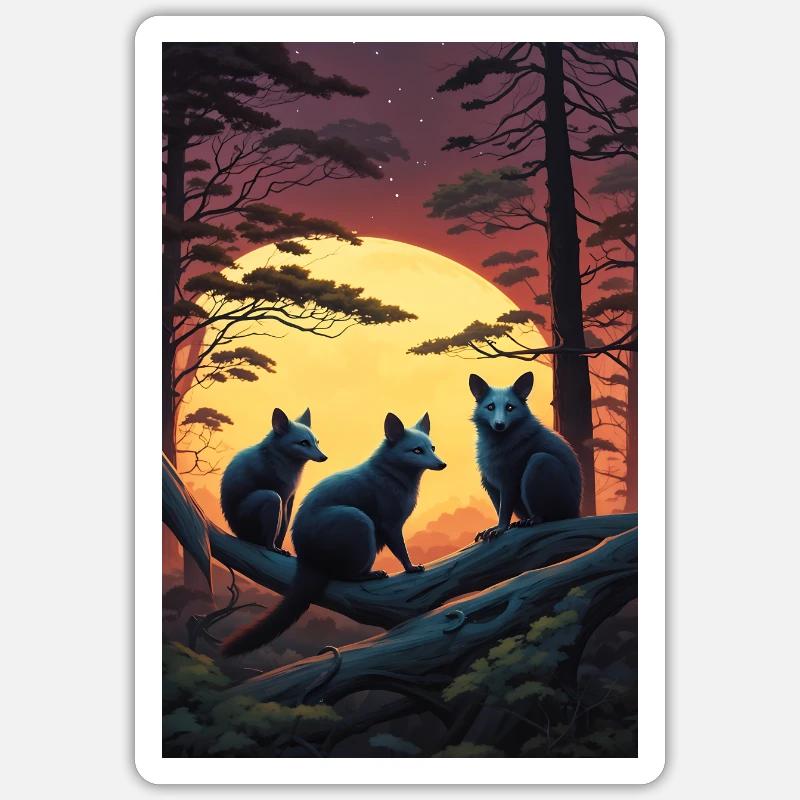 Sticker taille S (10 x 10 cm) - 