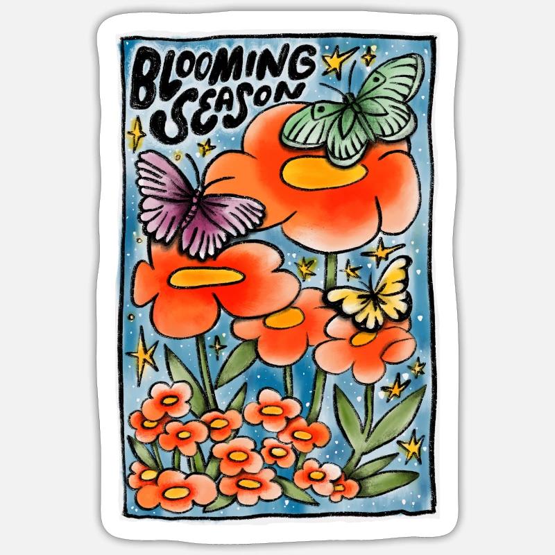 Apogée - Sticker taille S (10 x 10 cm) - blanc mat