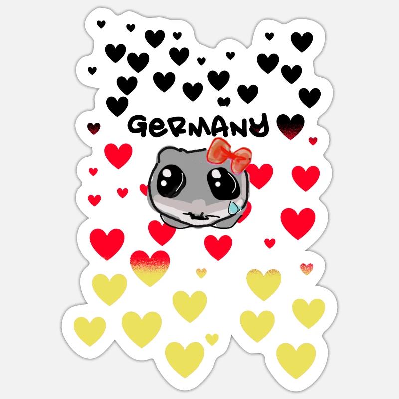 Sticker Größe S (10 x 10 cm) - 
