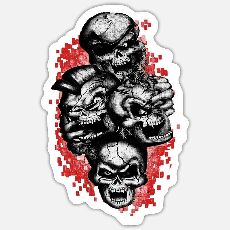 Sticker taille S (10 x 10 cm) - 