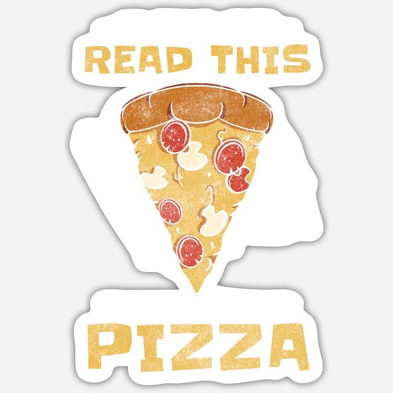 Restauration rapide Snack Love - Sticker taille S (10 x 10 cm) - blanc mat