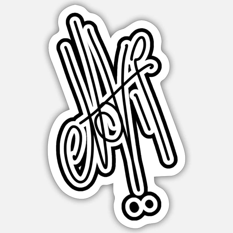 Sticker taille S (10 x 10 cm) - 