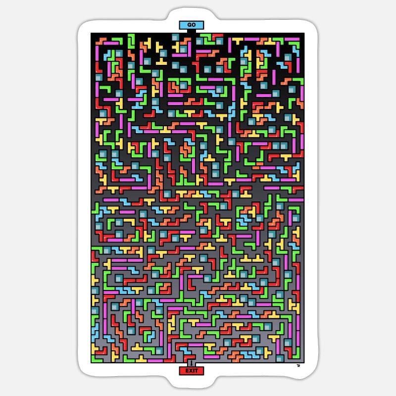 Sticker Größe S (10 x 10 cm) - 